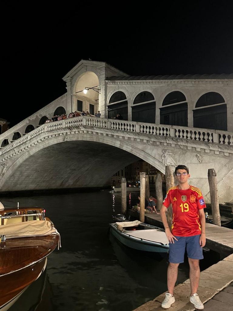 Alberto en Venecia