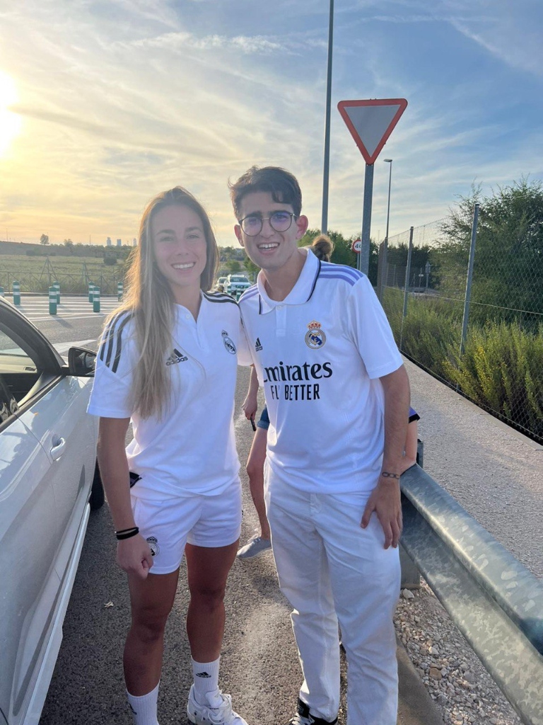 Otra foto con jugadora